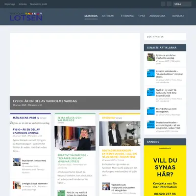 www.waxholmslotsen.se startsida 2025