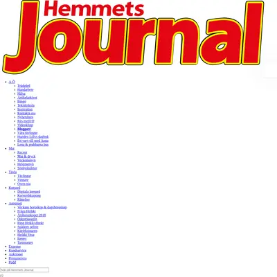 Hemmets Journals Bästa Kryss startsida 2018