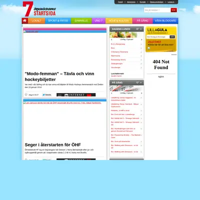 www.webben7.se startsida 2014
