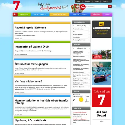 www.webben7.se startsida 2017