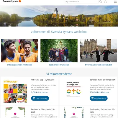 Svenska Kyrkans Tidning startsida 2017