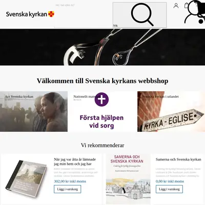 Svenska Kyrkans Tidning startsida 2020