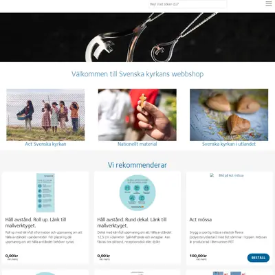 Svenska Kyrkans Tidning startsida 2021