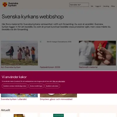Svenska Kyrkans Tidning startsida 2026