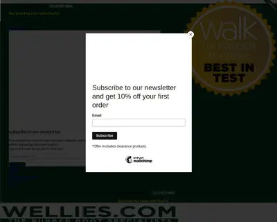 Wellie startsida 2004