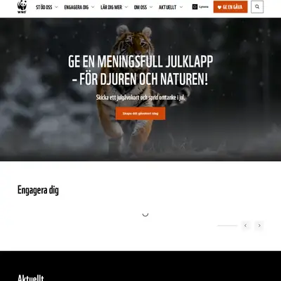 WWF Magasin startsida 2026