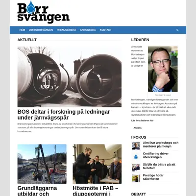 Borrsvängen startsida 2019