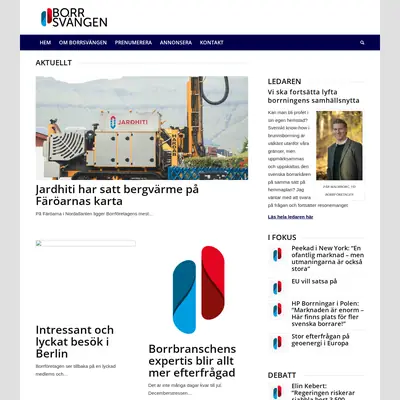 Borrsvängen startsida 2023