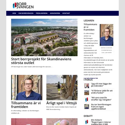 Borrsvängen startsida 2026