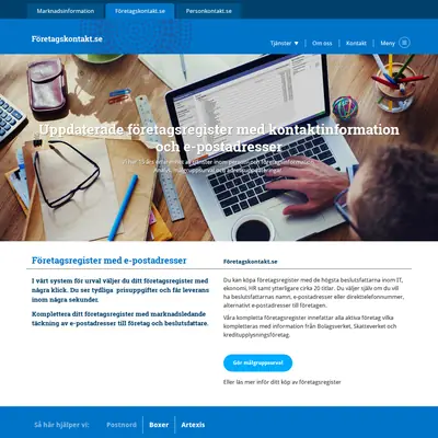 företagskontakt.se startsida 2017