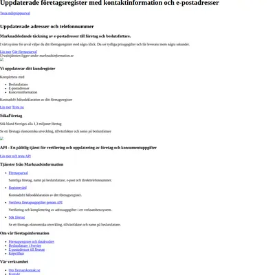 företagskontakt.se startsida 2026