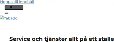 yabado.se startsida 2022