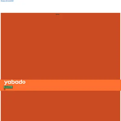 yabado.se startsida 2024