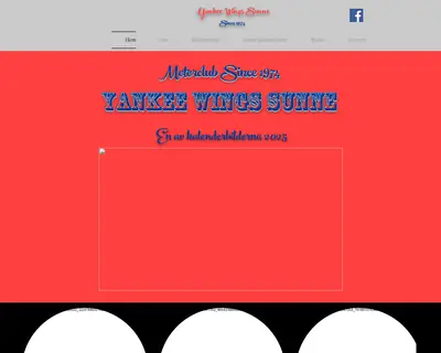 Radio Yankee Wings startsida 2025