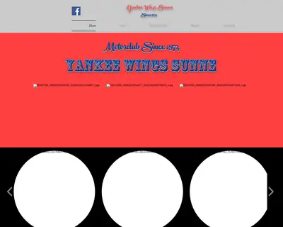 Radio Yankee Wings startsida 2026