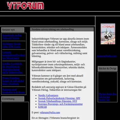 Ytforum startsida 2011