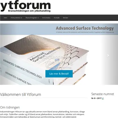 Ytforum startsida 2018