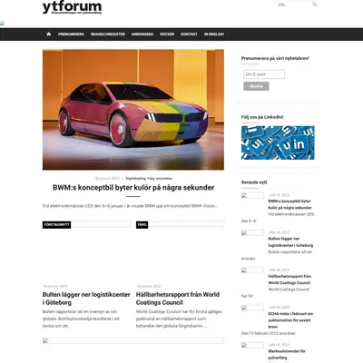 Ytforum startsida 2023