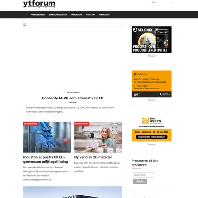 Ytforum startsida 2024