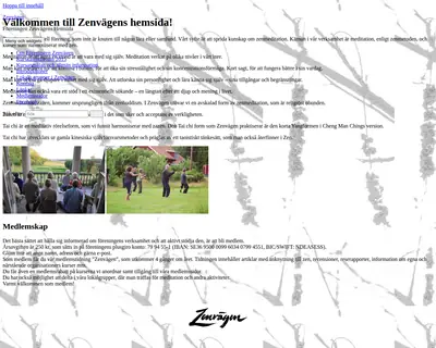Zenvägen startsida 2016