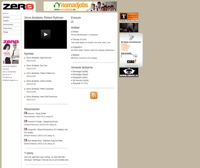 www.zeromagazine.nu startsida 2014