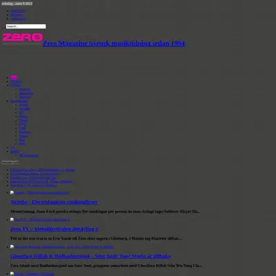 www.zeromagazine.nu startsida 2015