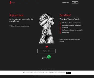 zezamee.com startsida 2018